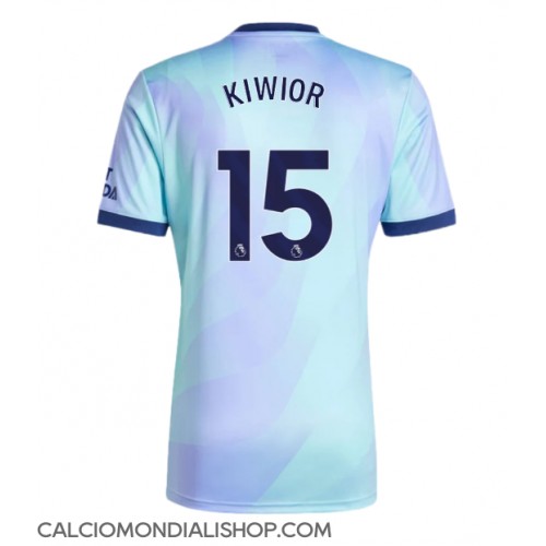 Maglie da calcio Arsenal Jakub Kiwior #15 Terza Maglia 2024-25 Manica Corta